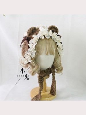 Bear Ears Lolita style Knitted Hat (LG14)